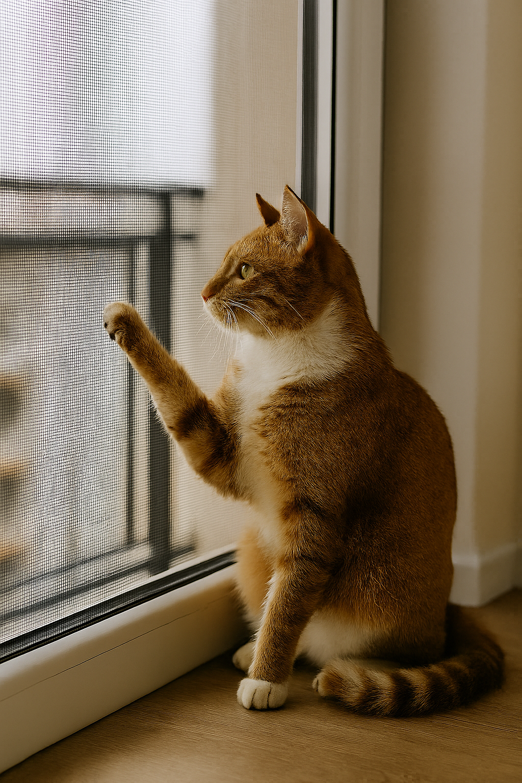 Imi place să simt aerul si să ascult sunetele de pe balcon…